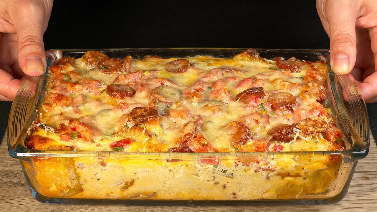 Eine italienische Großmutter hat mir dieses alte Rezept gezeigt! Das leckerste Abendessen!