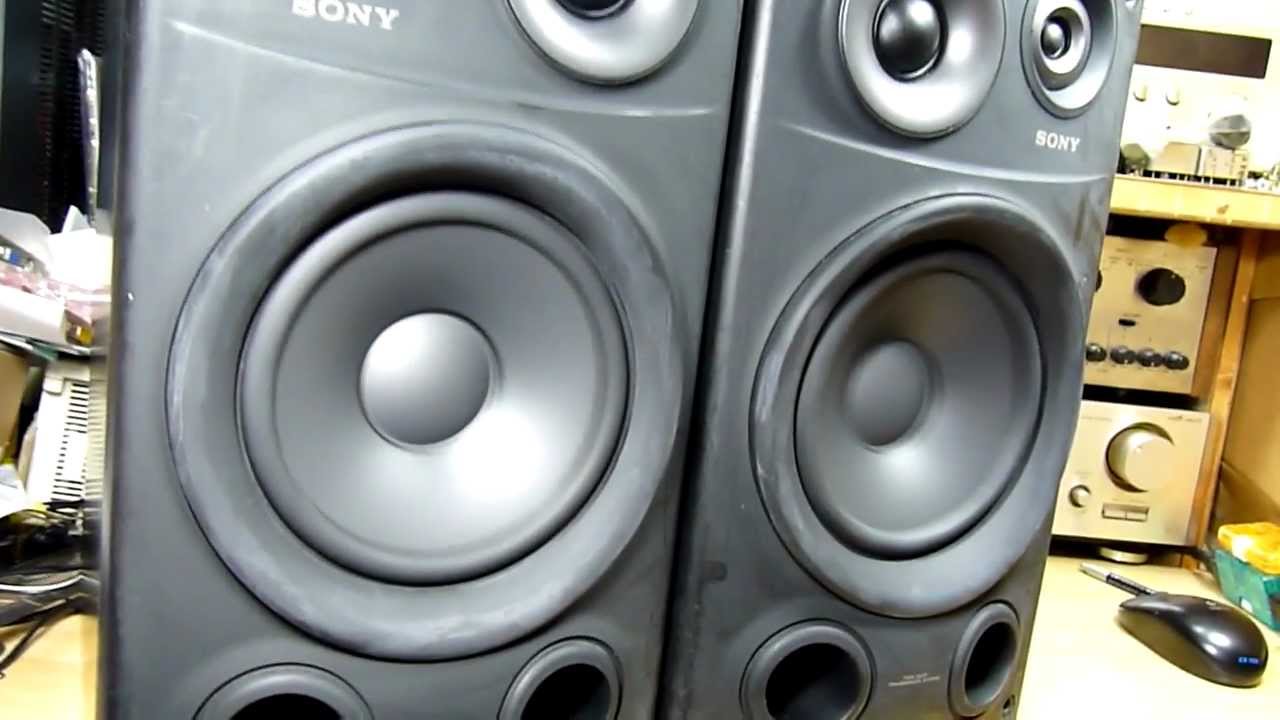 SONY SS-J900AV Speaker System (Bass I Love You)