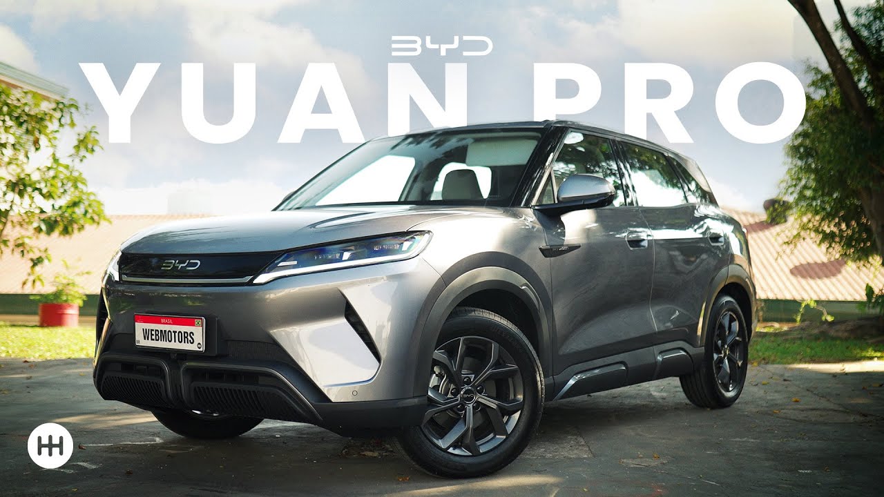 O SUV ELÉTRICO MAIS BARATO DA BYD ⚡⚡  YUAN PRO CHEGA COM PREÇO COMPETITIVO - VALE A COMPRA?