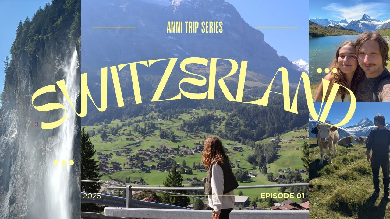 first travel vlog | anni trip series 2025 pt.1: Switzerland