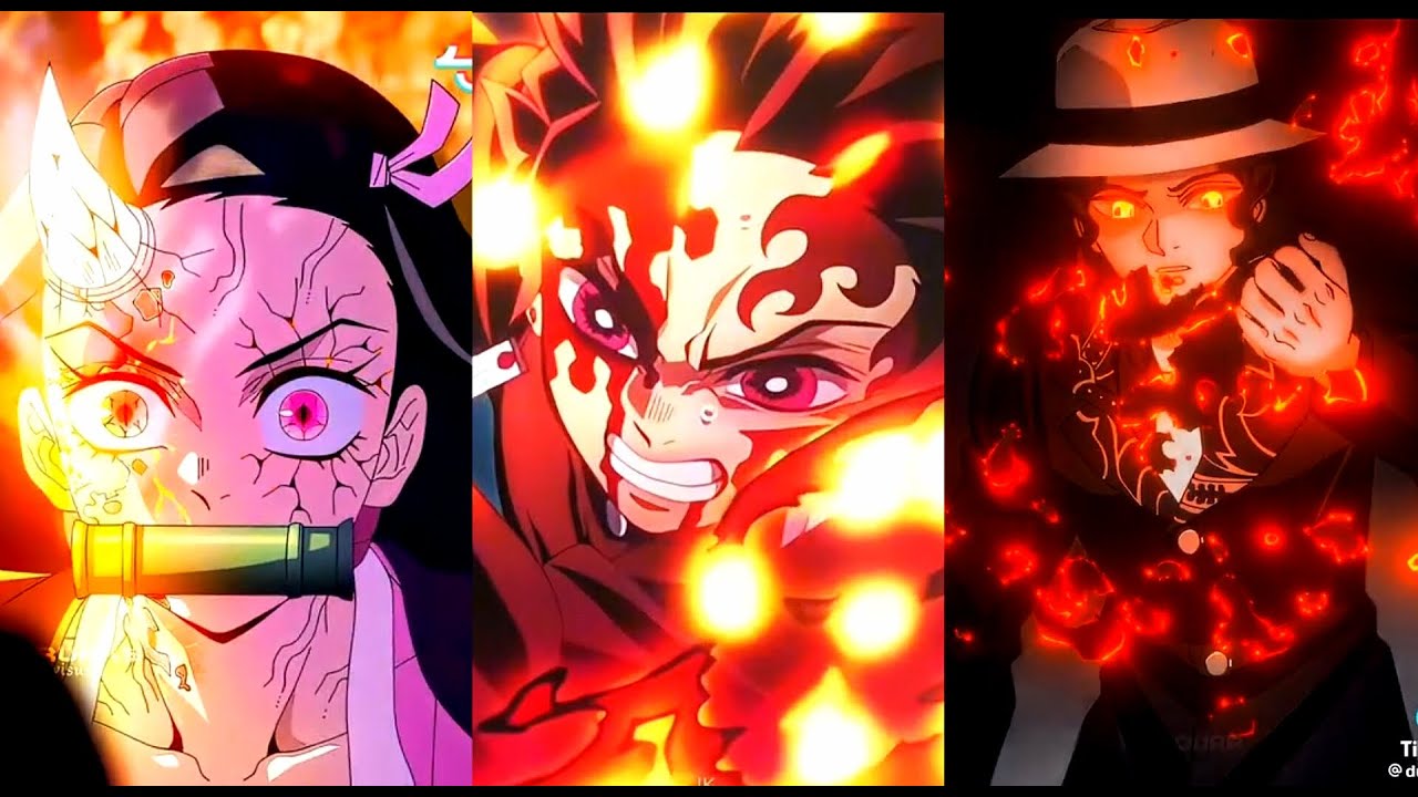 Demon slayer anime edits || Tiktok compilation [part 17]