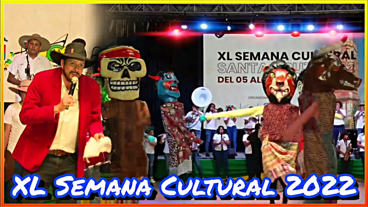 Payasos Santa Cruz, Payasos Chispa Alegre, participación de la XL Semana Cultural Santa Cruz 2022
