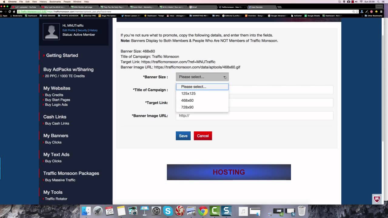 Getting Started with Traffic Monsoon tutorial
