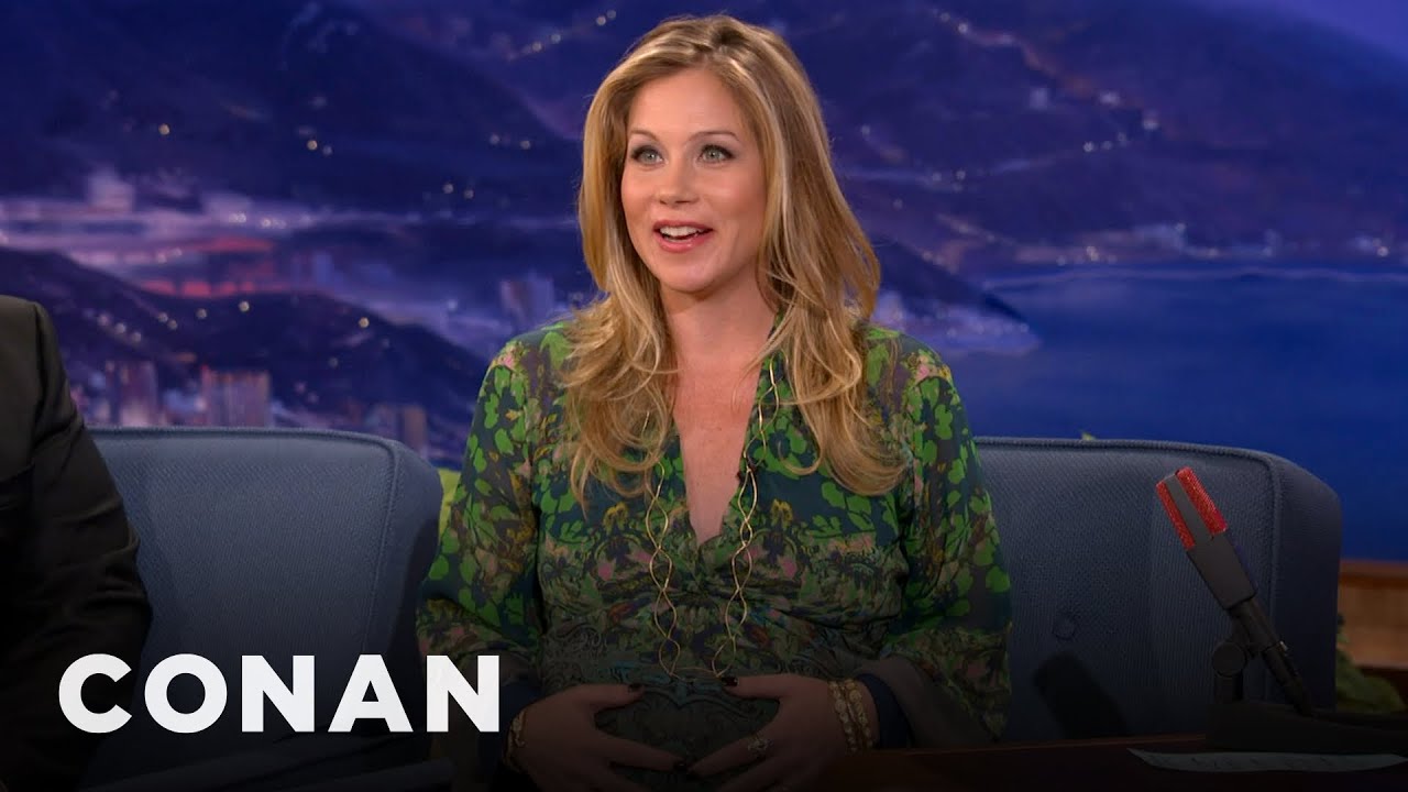 Christina Applegate Nicknamed Conan Before Tom Hanks | CONAN on TBS
