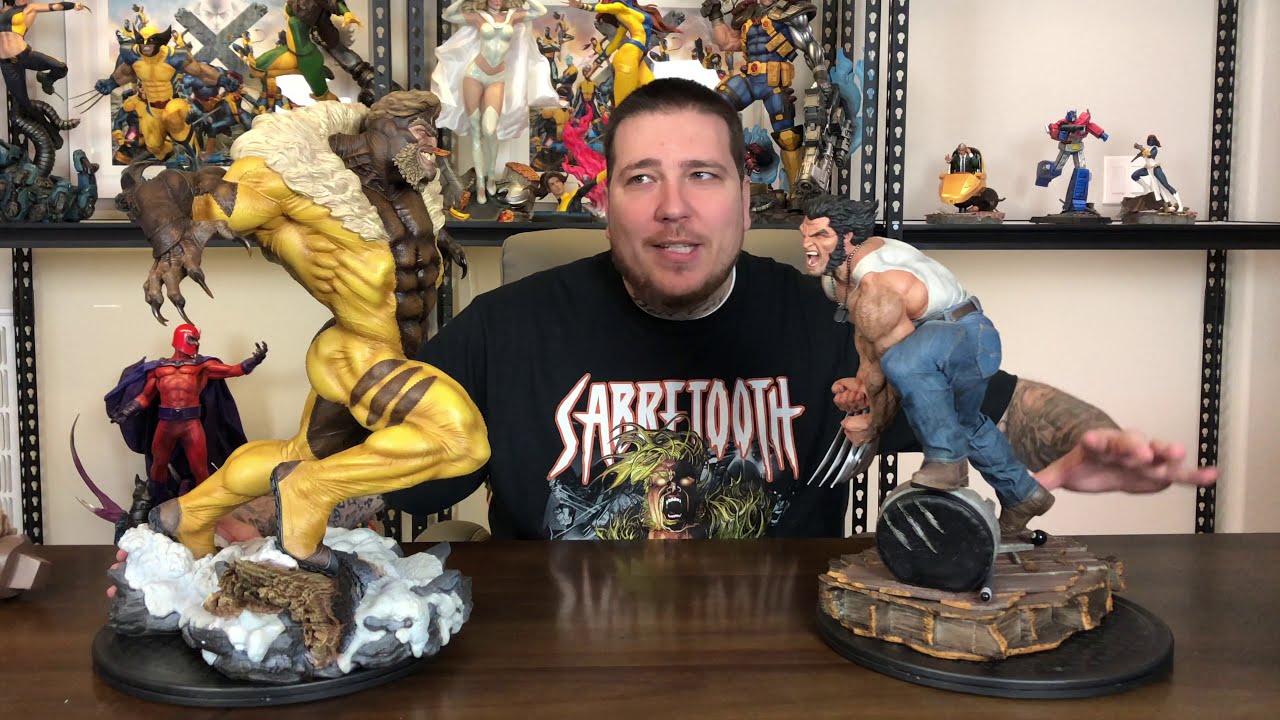 SABRETOOTH by Sideshow Collectibles | Statue Unboxing & Review