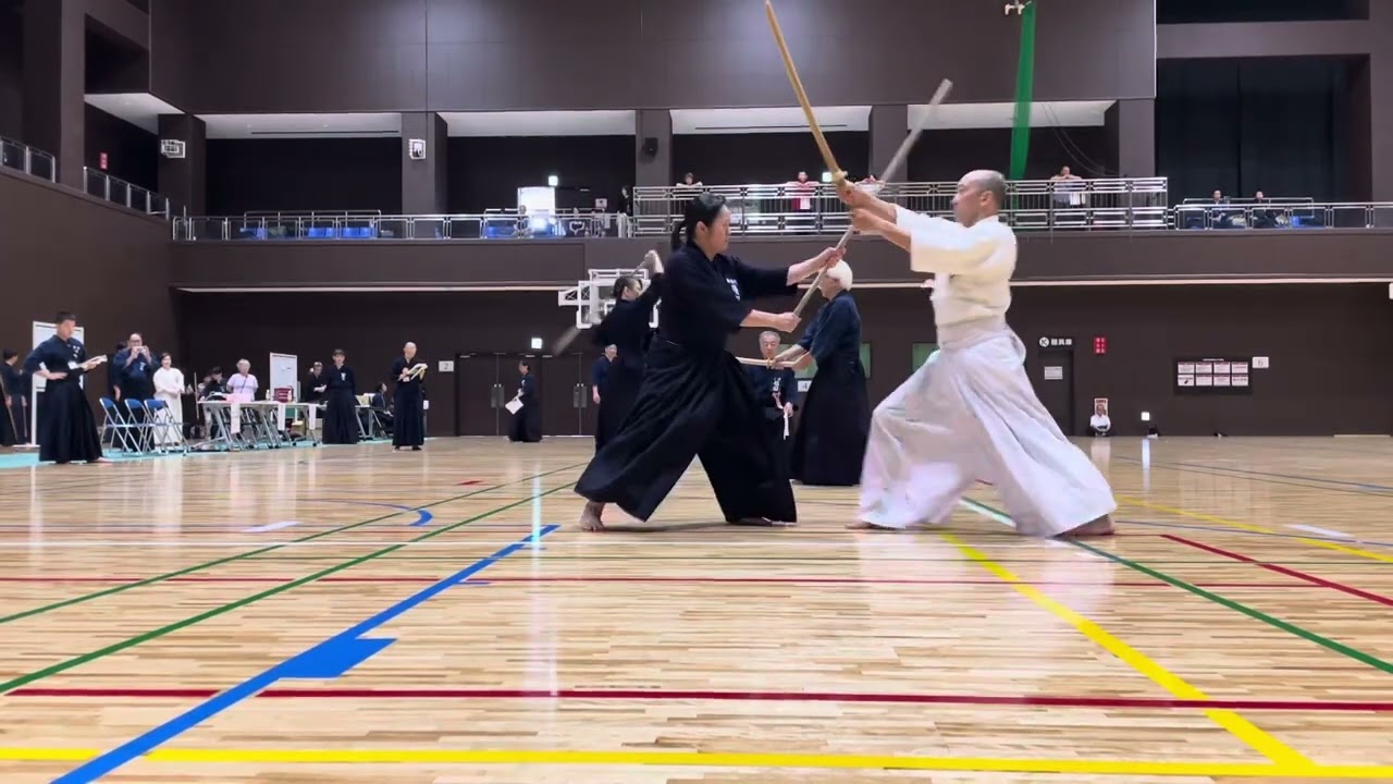 第60回全国杖道大会　五段の部決勝