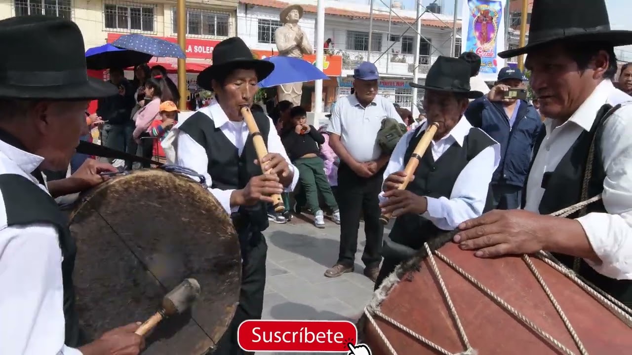 Musica Autoctona de Caja flauta de Chavin -  Carnaval Huaracino 2026
