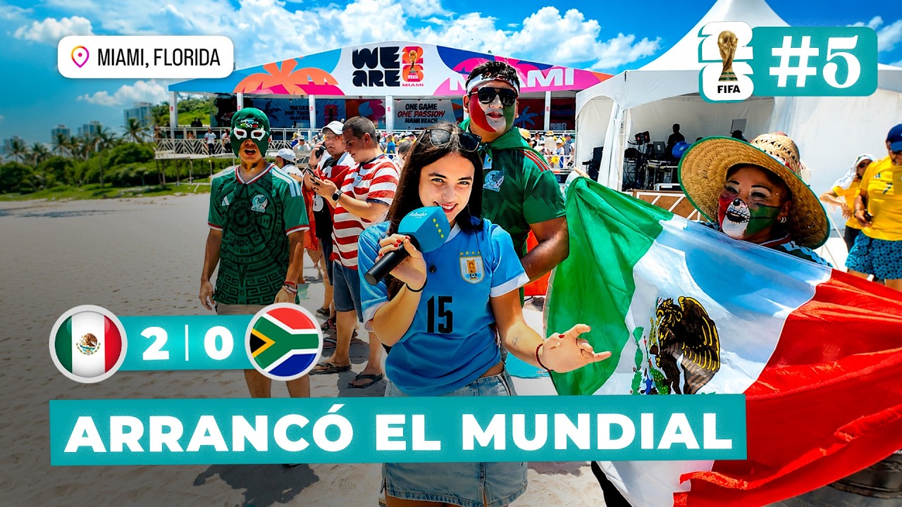 FUI A VER EL PARTIDO INAUGURAL Y PAS&Oacute; ESTO&hellip; 🇲🇽🇿🇦⚽️ (M&Eacute;XICO VS SUD&Aacute;FRICA REACCI&Oacute;N)