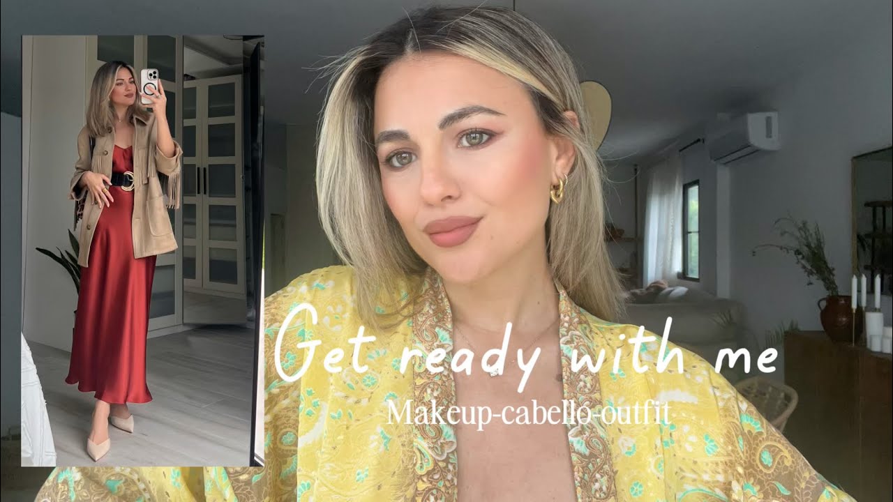 Get ready with me💕 Arréglate conmigo! Makeup, cabello y outfit