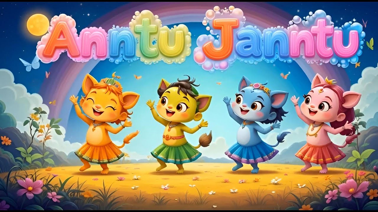 A to Z Alphabet Poem | एंटु जेंटु ABCD | Kids Learning Song