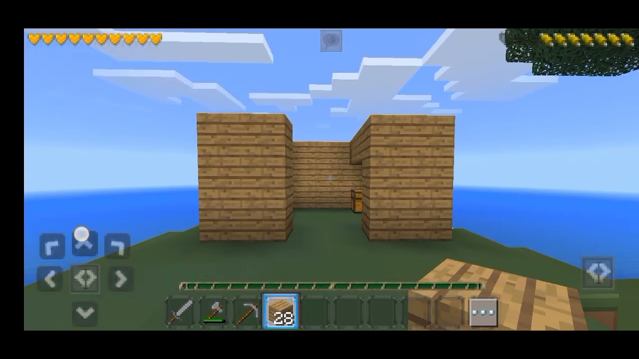 Aku bersama temanku bermain Minecraft survival episode 1