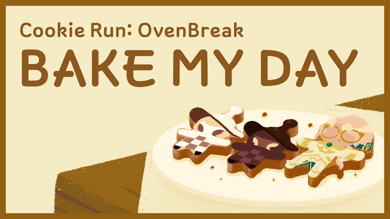 CookieRun Bake My Day - Chess Choco Cookie & Earl Grey Cookie