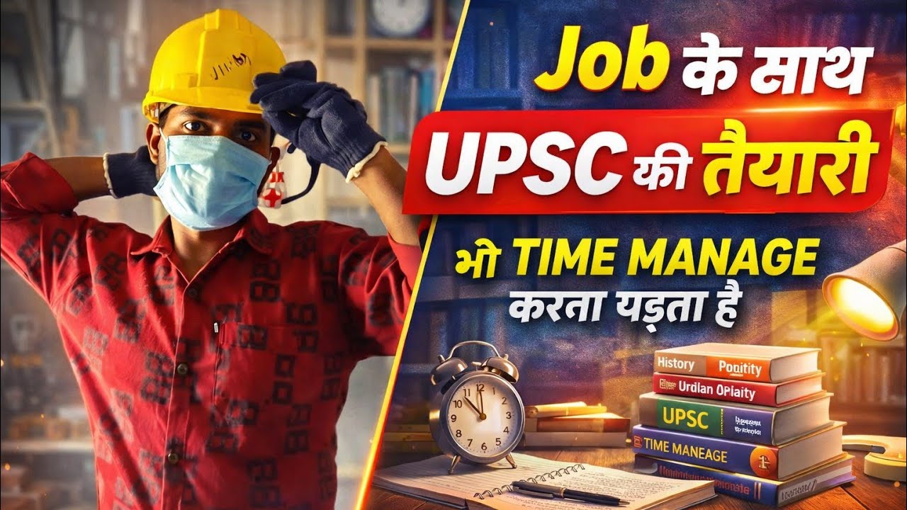Job ke Sath UPSC Ki Taiyari | Time Management Reality 💪 