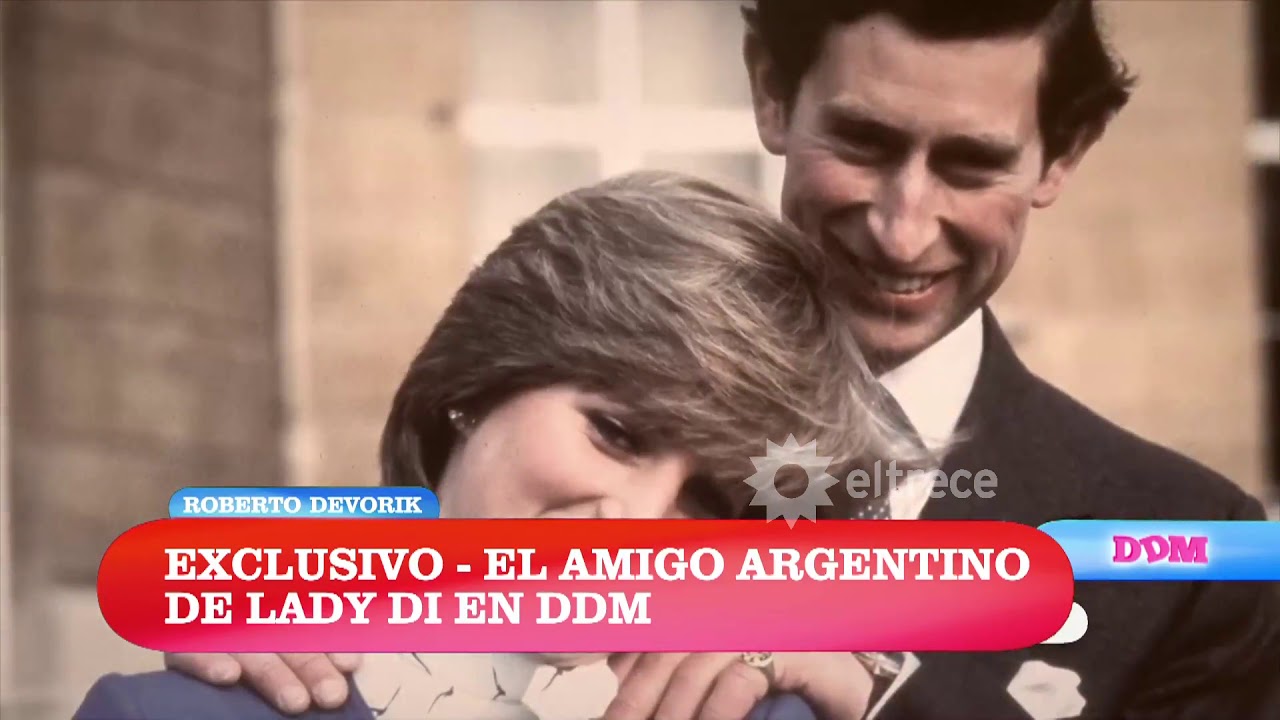 El amigo argentino de Lady Diana cuenta cómo conoció a Carlos y el deseo de cancelar la boda