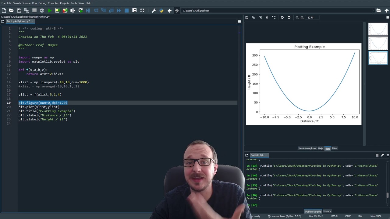 How to: Plot a Function in Python