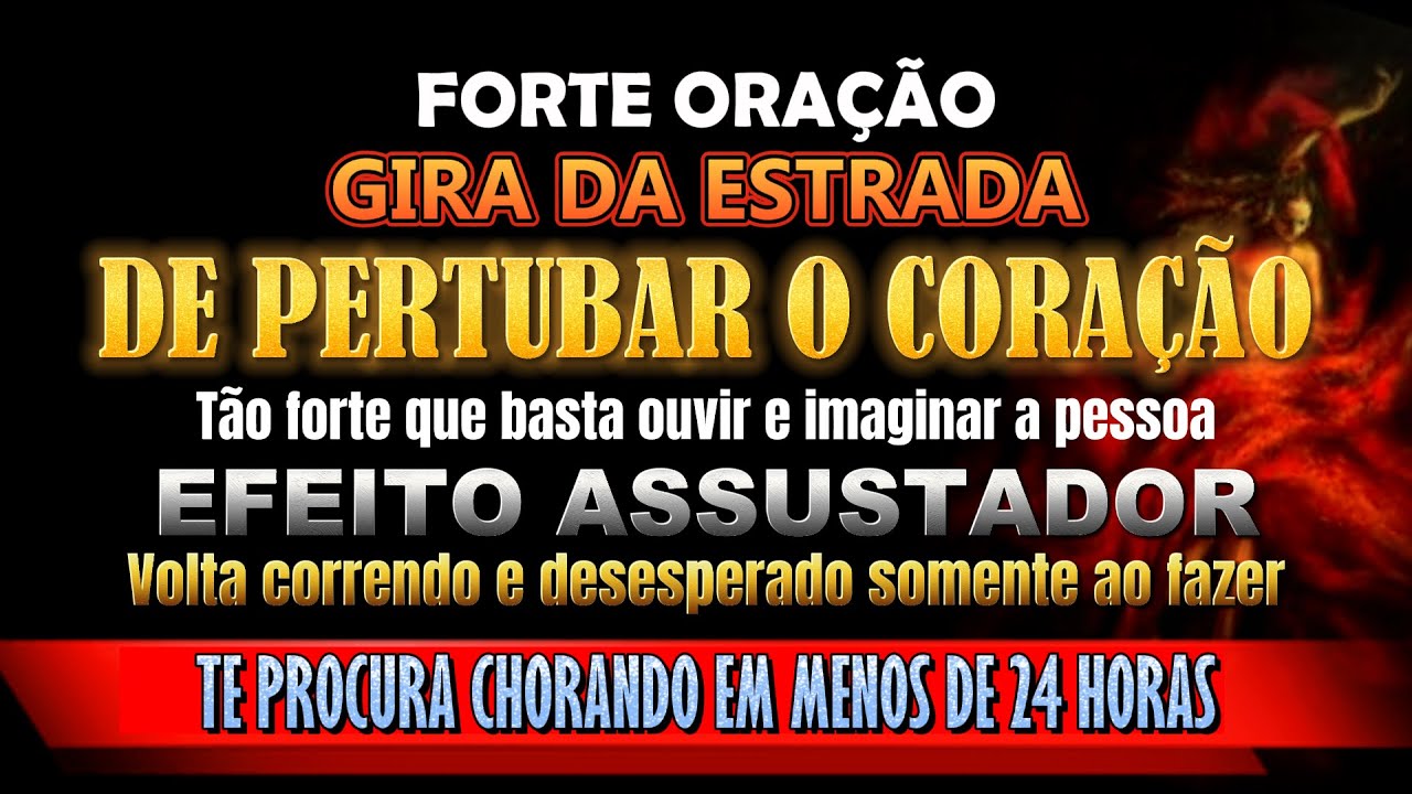 ORAÇÃO PODEROSA E INFALÍVEL PARA TRAZER A PESSOA E PRENDER AOS SEUS PÉS. EFEITO RÁPIDO E PESADO