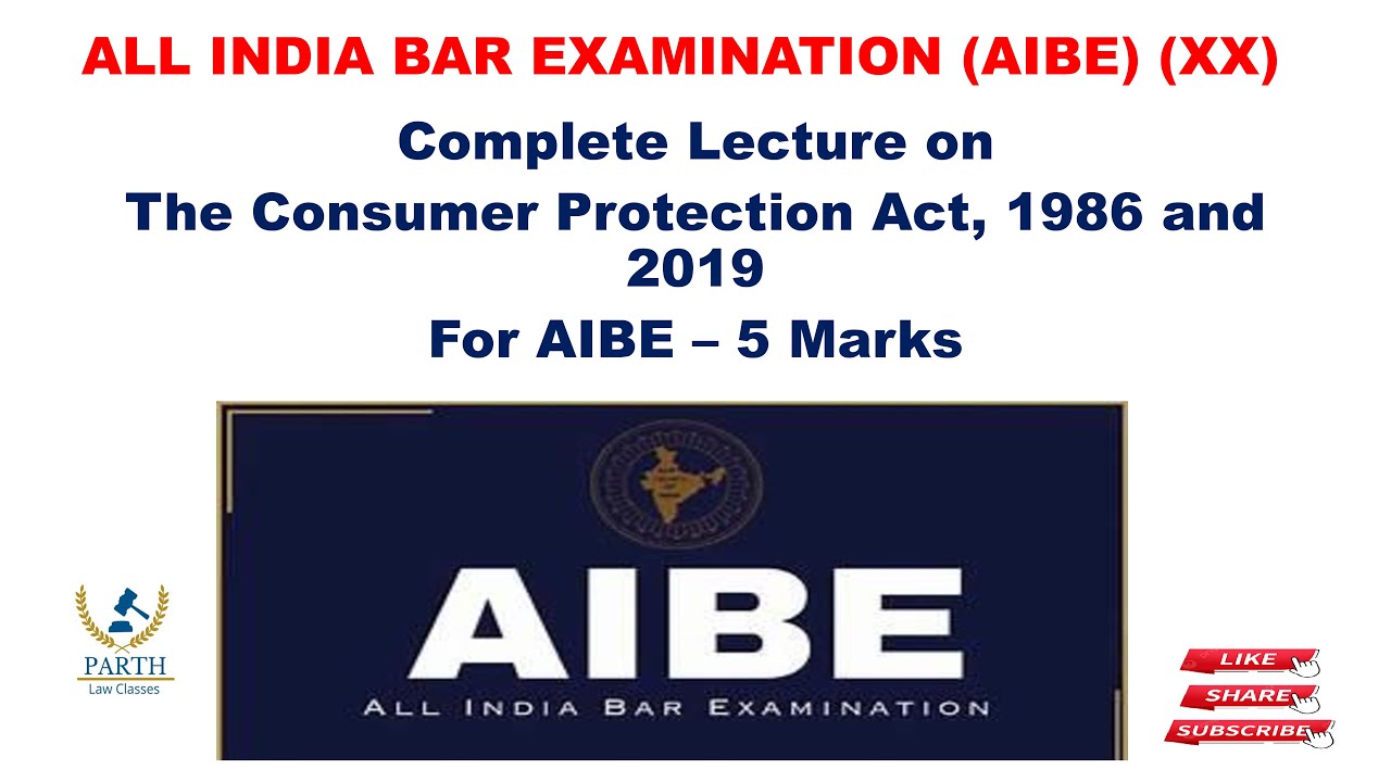 Consumer Protection Act - AIBE - XX