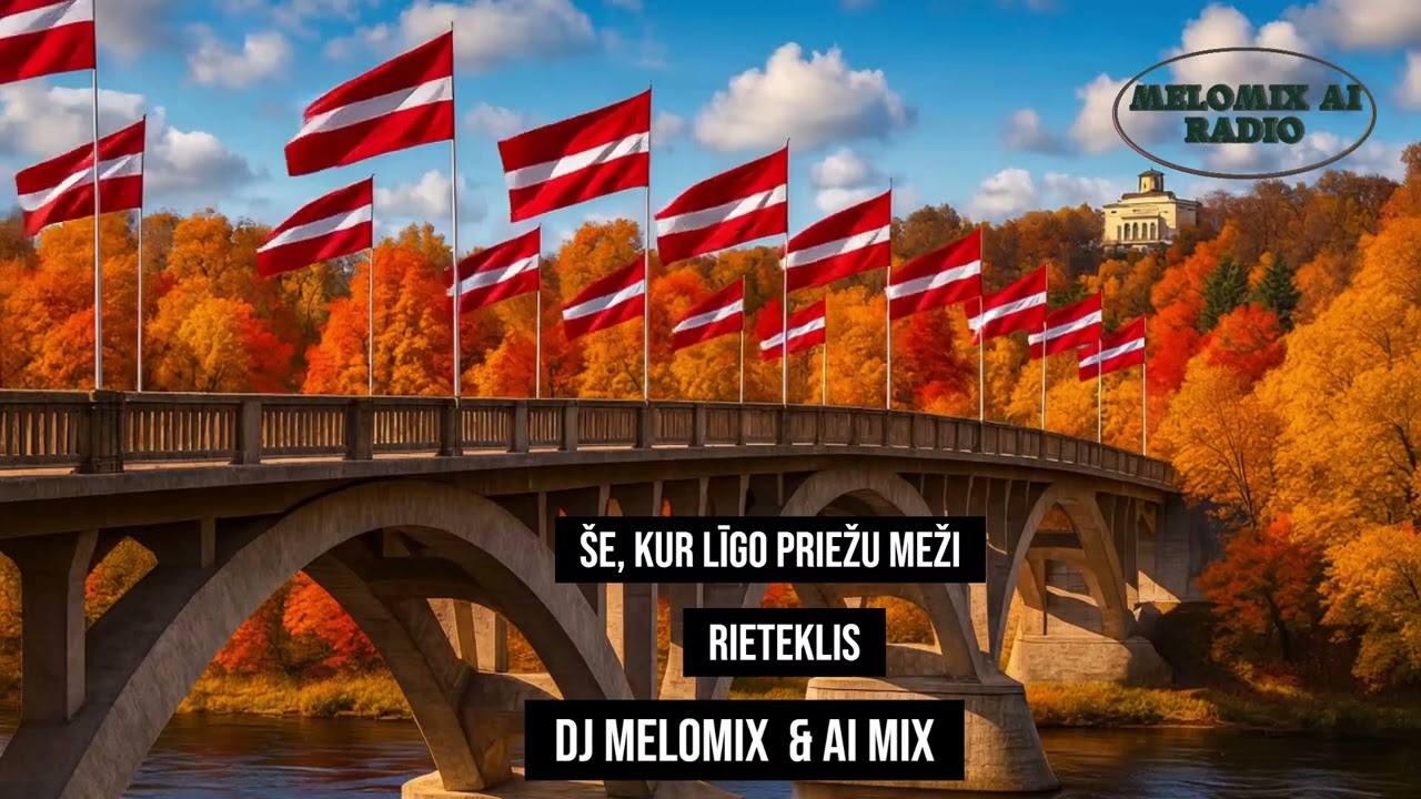 E, KUR LĪGO PRIŽU MEŽI - RIETEKLIS     DJ MELOMIX & AI MIX