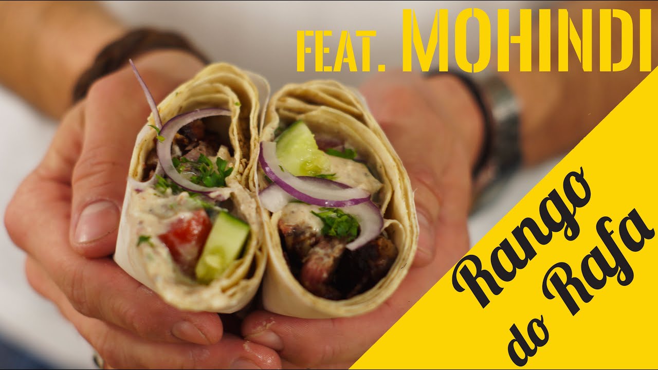 Kebaburrito do Mohammad - Kebab de costela - Rango do Rafa