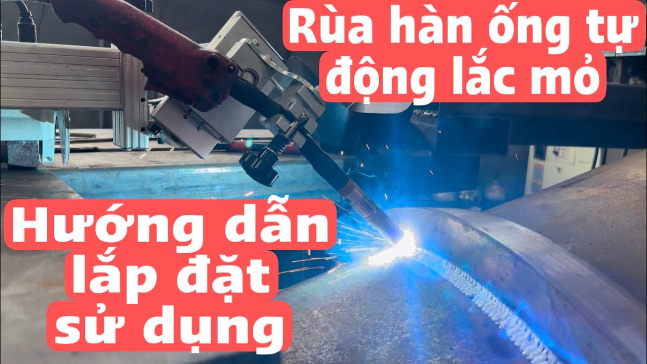 Rùa hàn ống tròn tự động lắc mỏ  rùa có lâm trâm từ hút kẹp mỏ máy hàn mig lh 0945657888