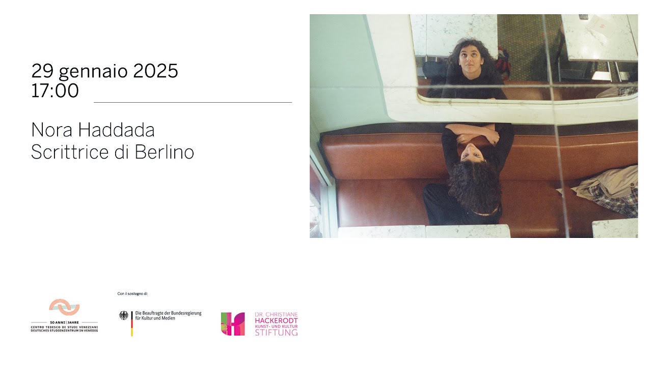 Artist Talk Nora Haddada 29/1/2025 (DE+IT)