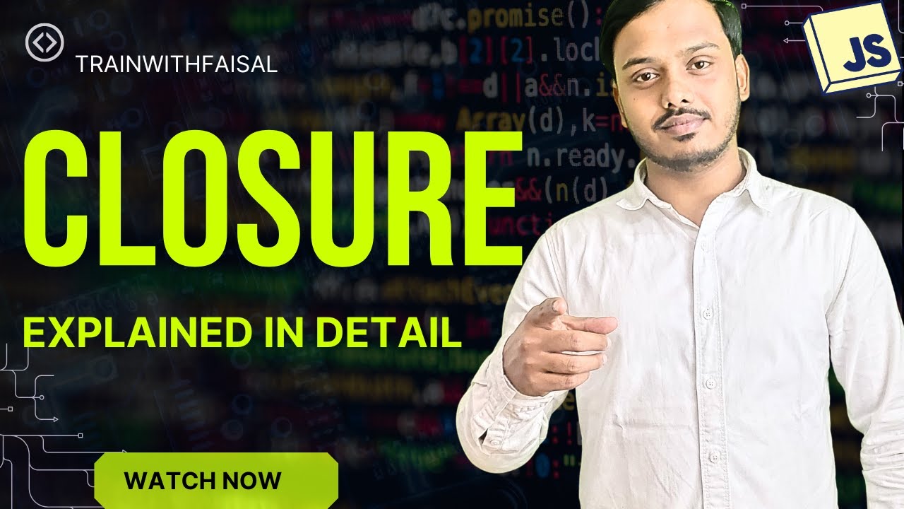 JavaScript Closure Explained in Hindi | Closures Made Easy 🔥
