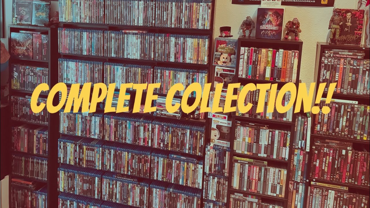 COMPLETE BLU-RAY & DVD COLLECTION (2025)