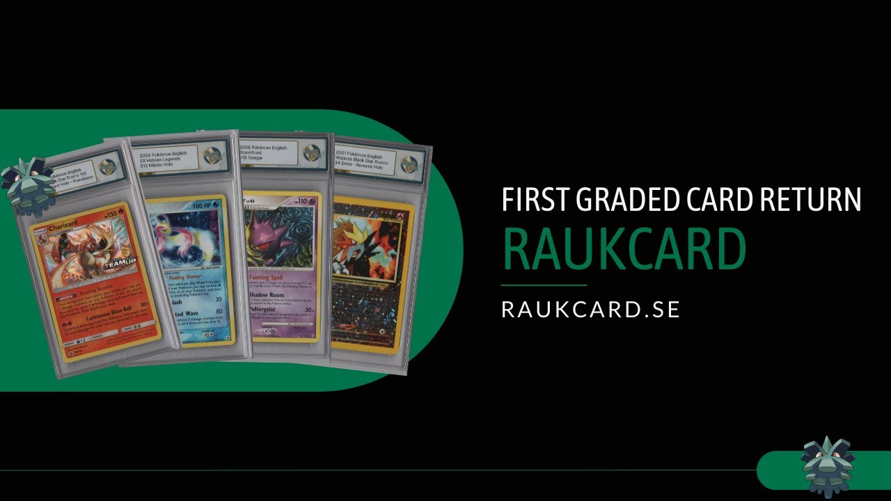 First graded card return from RaukCard!
