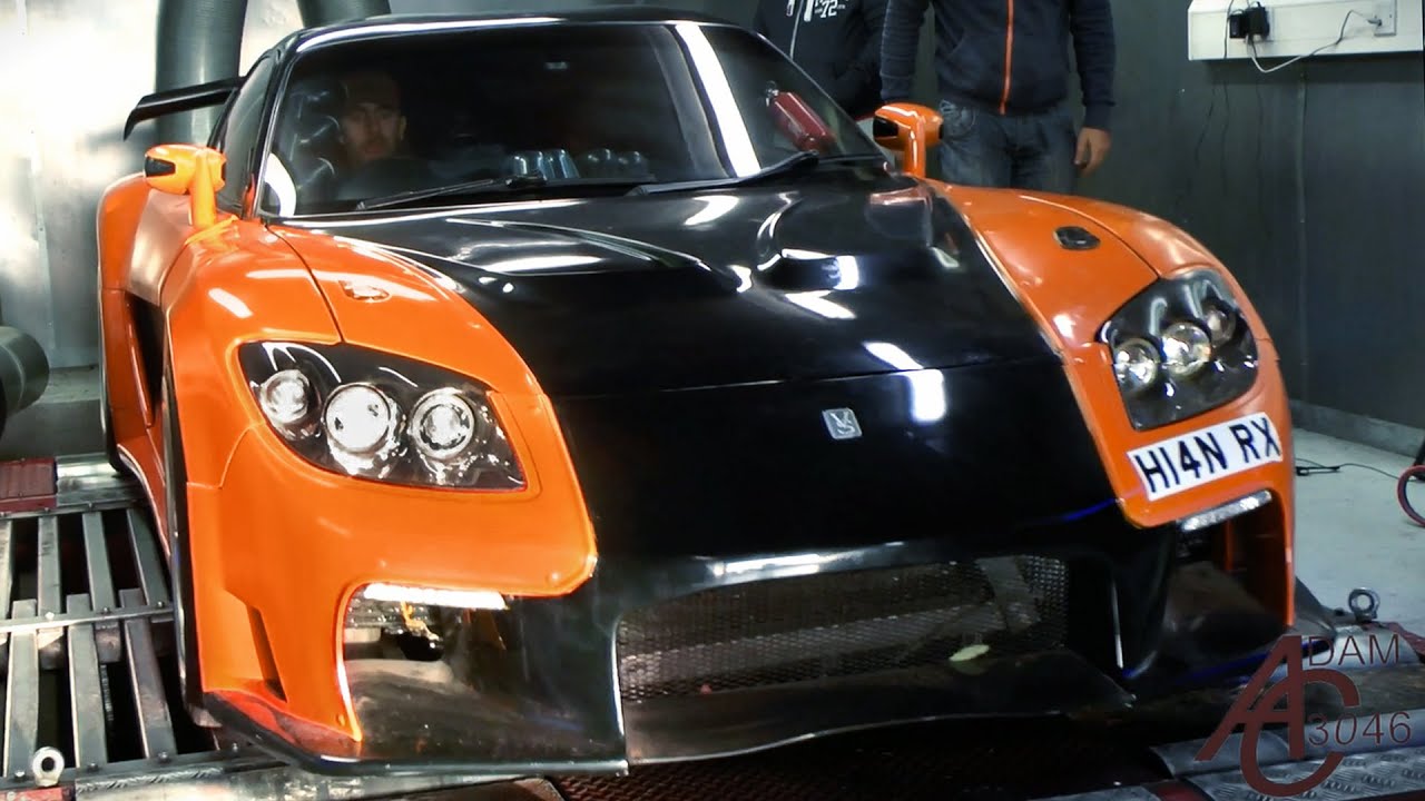 Mazda RX7 Veilside Fortune - Dyno tune Sounds!