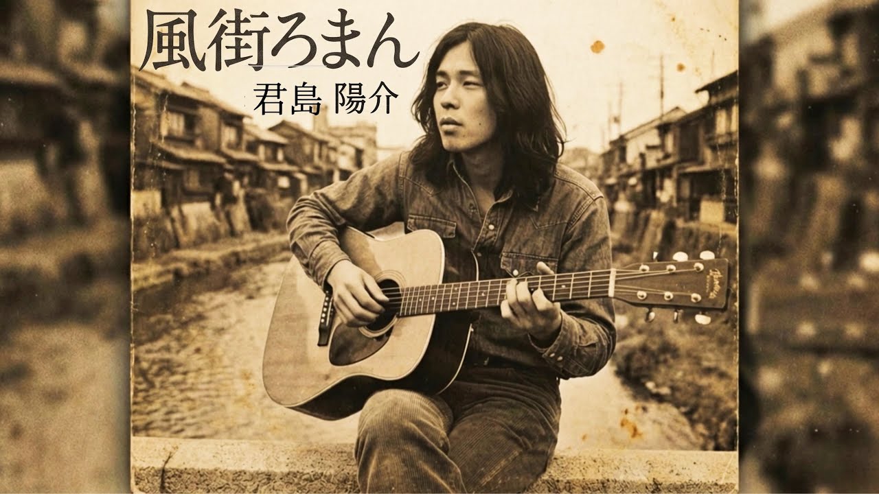 【君島 陽介】風街ろまん《レトロなオリジナル昭和ソング》（ノスタルジック70sフォーク｜歌謡曲）nostalgic J-Pop