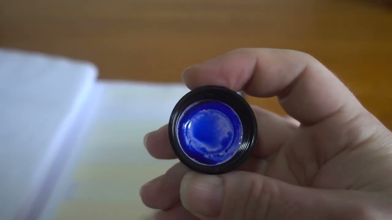 Montblanc's limited edition ink for its 100 Years of Meisterstuck, Blue