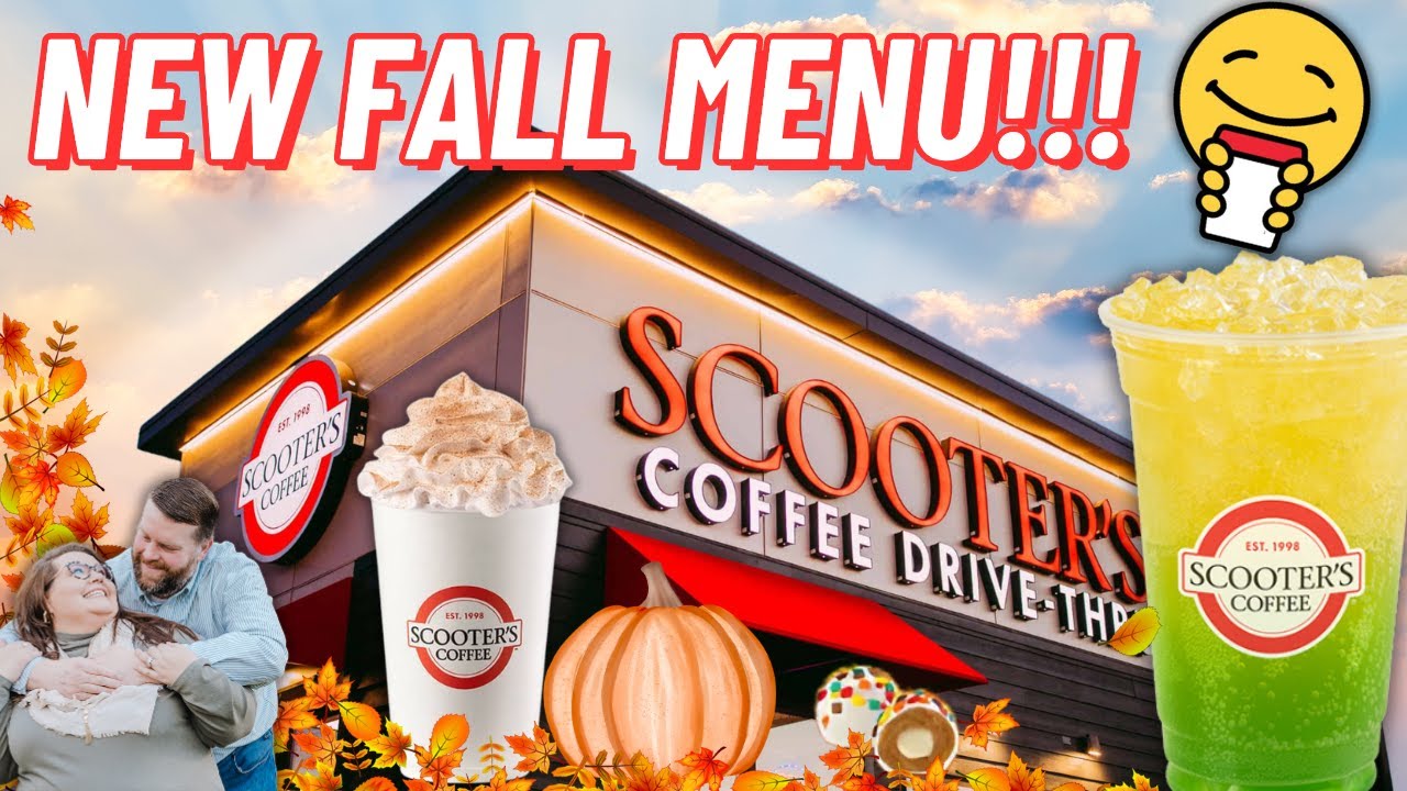 Scooter's Coffee - Pumpkin Caramelicious, Green Apple SCOOOT! Energy Infusion & Fall Flavors Menu