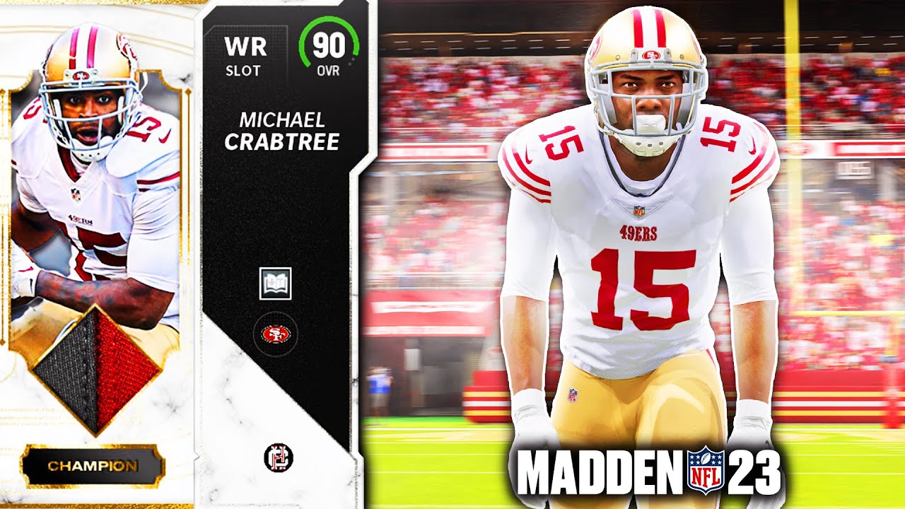 MICHAEL CRABTREE TUCKS HIS CHAIN ON SUNDAYS - Madden 23 Ultimate Team 