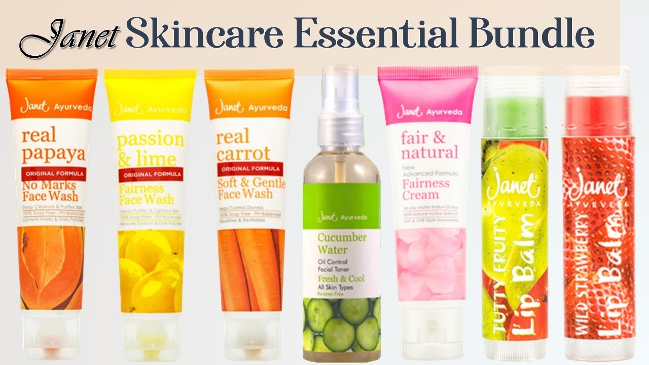 Janet Skincare Essential Bundle In Sri Lanka With Price 2022 | Not Sponsored | Glamler