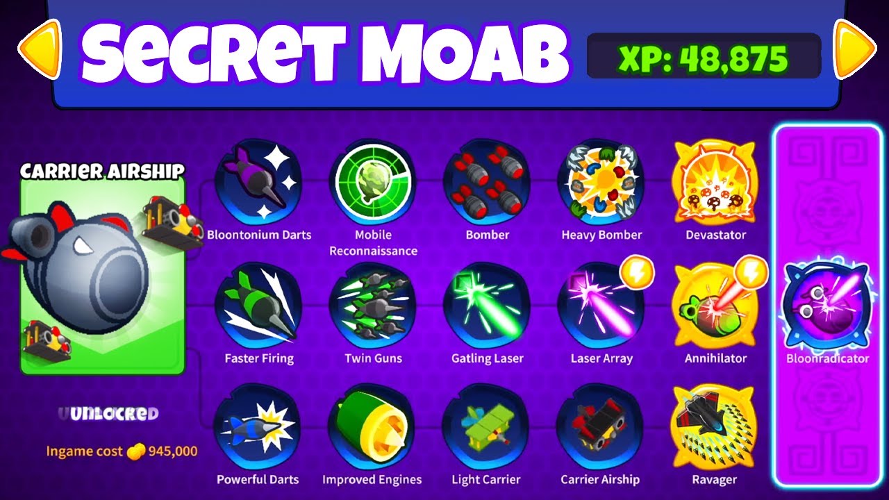 MOAB Paragon в BTD 6!