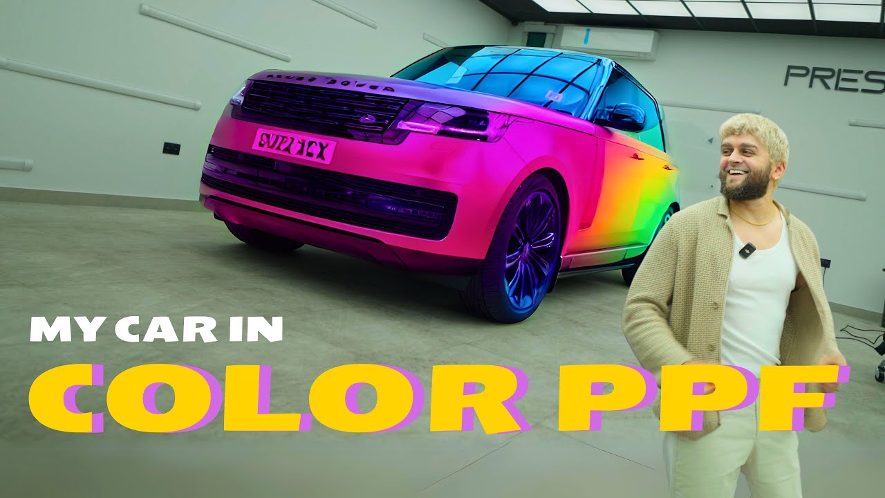VLOG - Wrapping my car in Color PPF