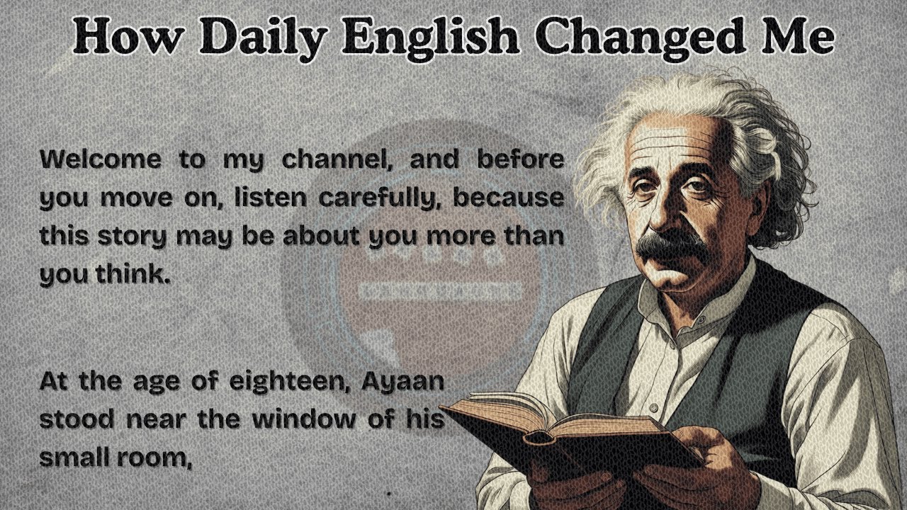 How Daily English Changed Me || English Practice Through Story || Graded level || English Practice