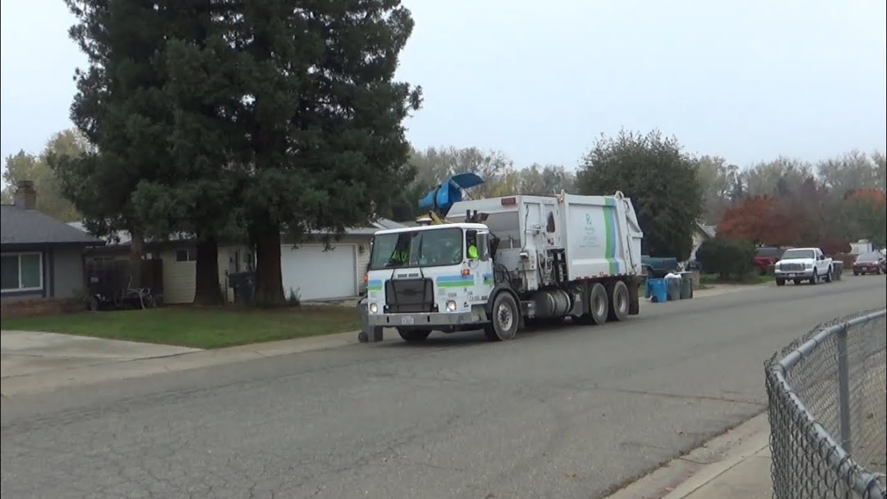 Garbage trucks in December 2025