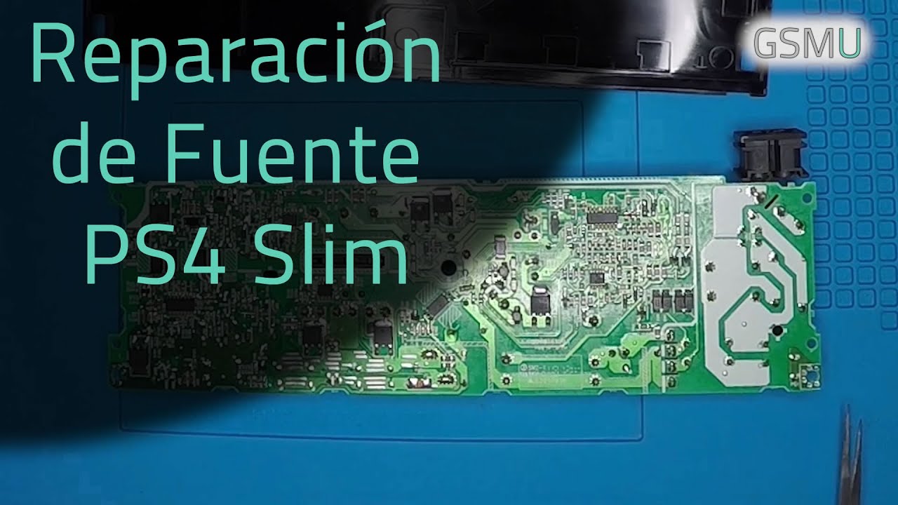 Reparación Fuente PS4 Slim! Fallan los 12V, se apaga!