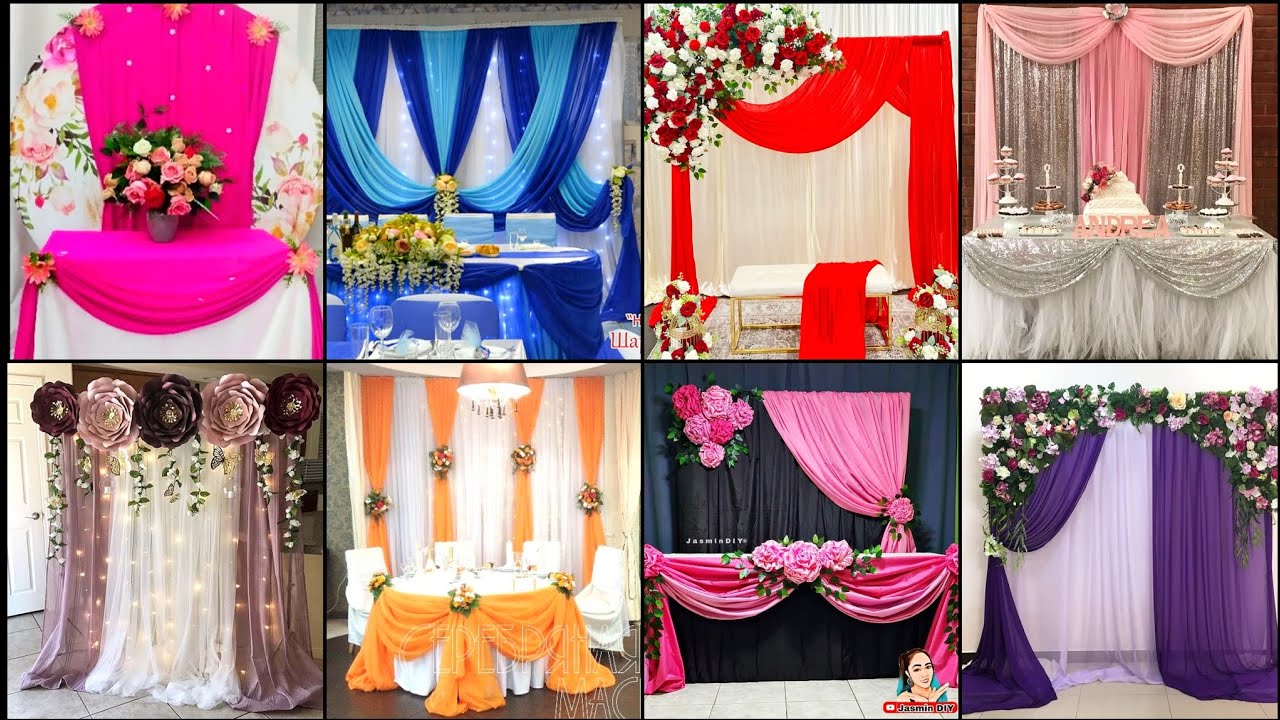 Make your wedding more beautiful with these decoration ideas,unique wedding stage design-2025
