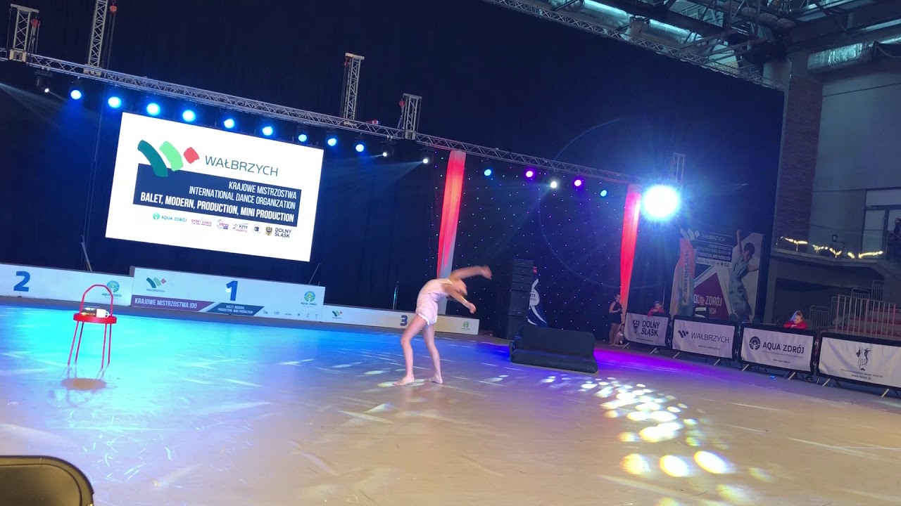 Laura Lewandowska -Mistrzostwa Polski Show Dance 2018