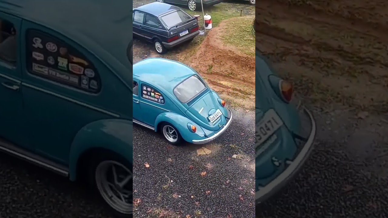 VW Fusca 1968 Fusca azul
