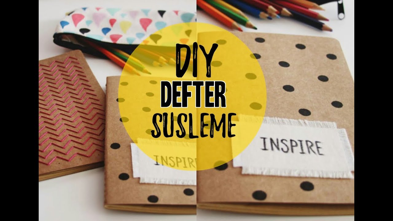 Kendin Yap Defter Süsleme