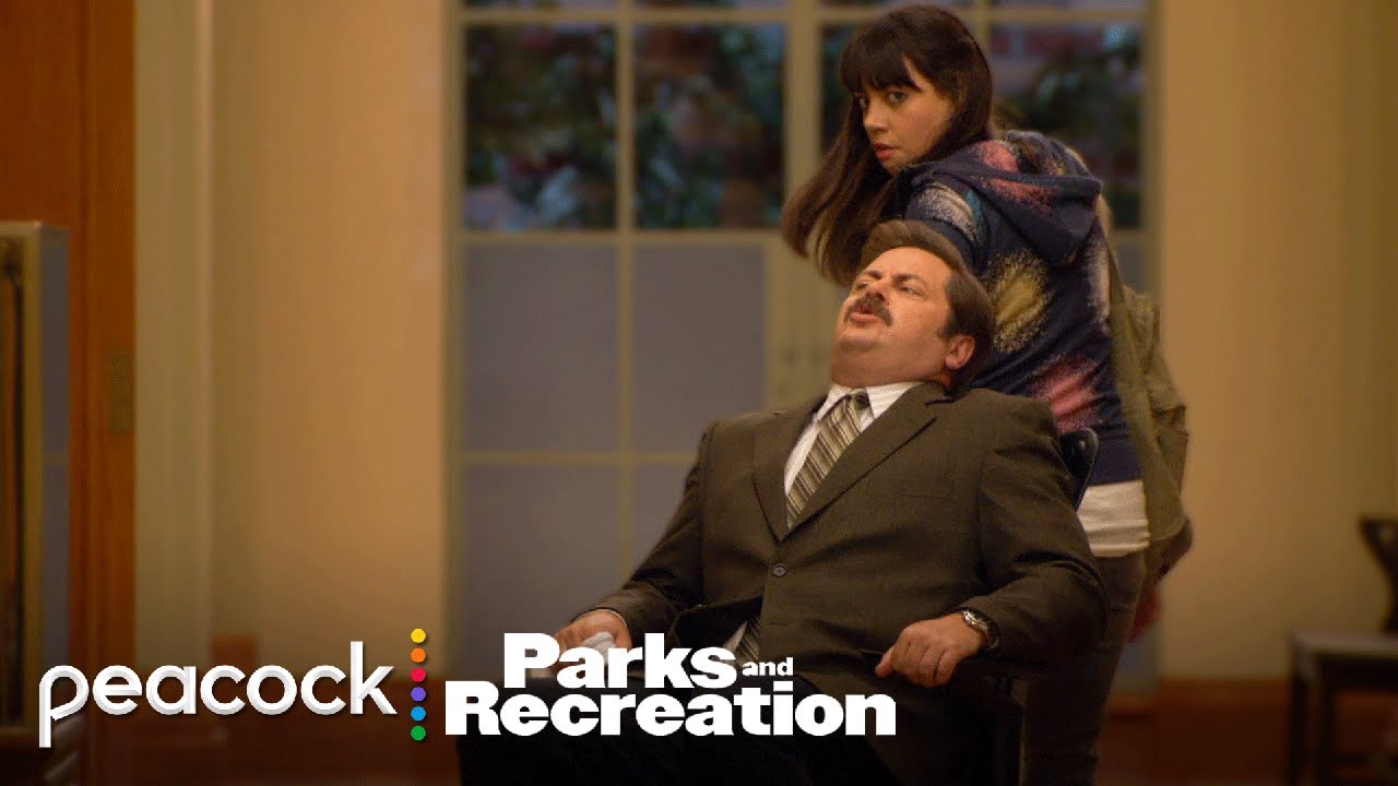 Every time Ron needs urgent medical attention | Parks and Recreation