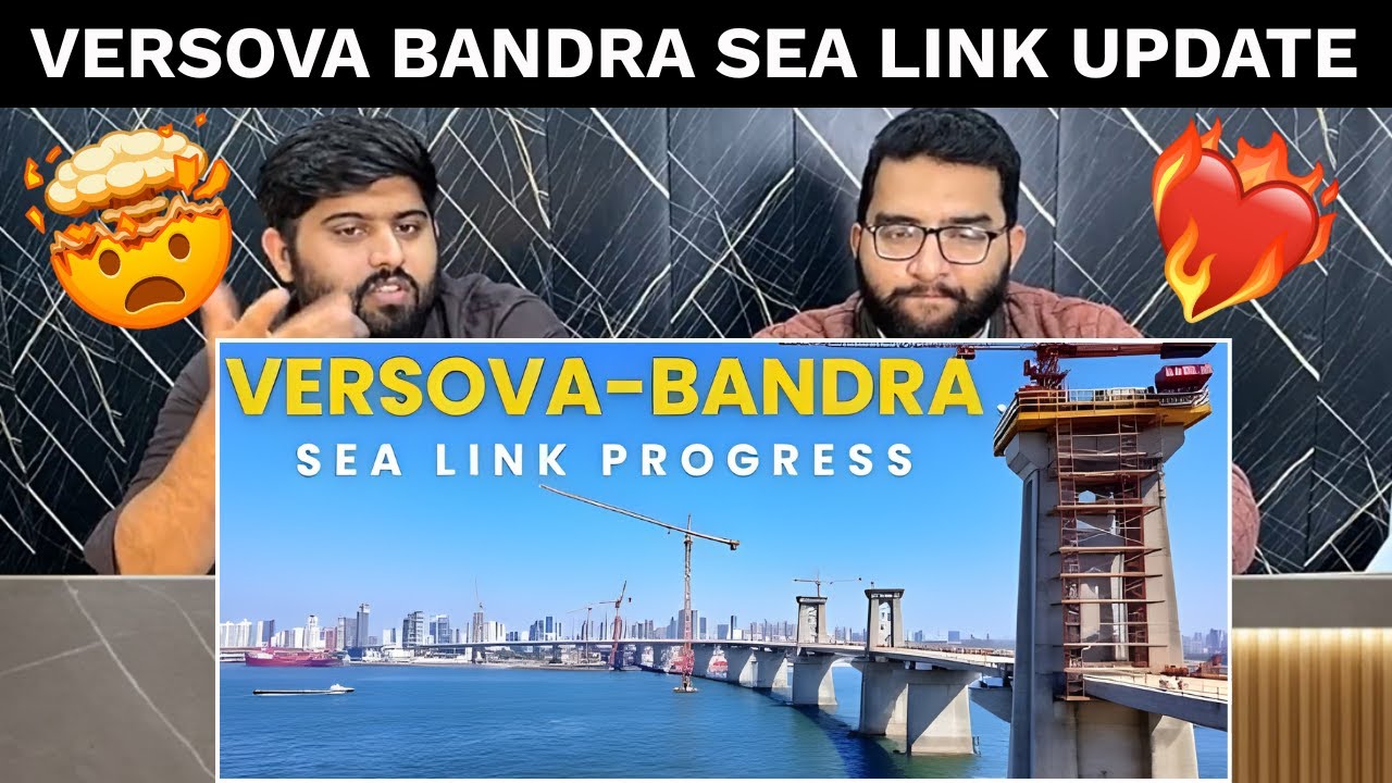 Reaction On Versova Bandra Sea Link Update 2025 🌉 | अहम जानकारी | Pakistani Reaction