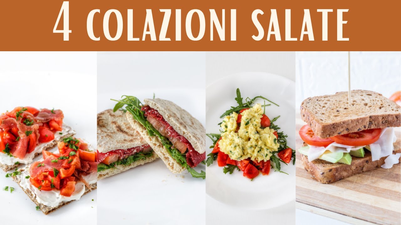 Cosa mangio a colazione |4 COLAZIONI SALATE |Jennifer Pignatelli