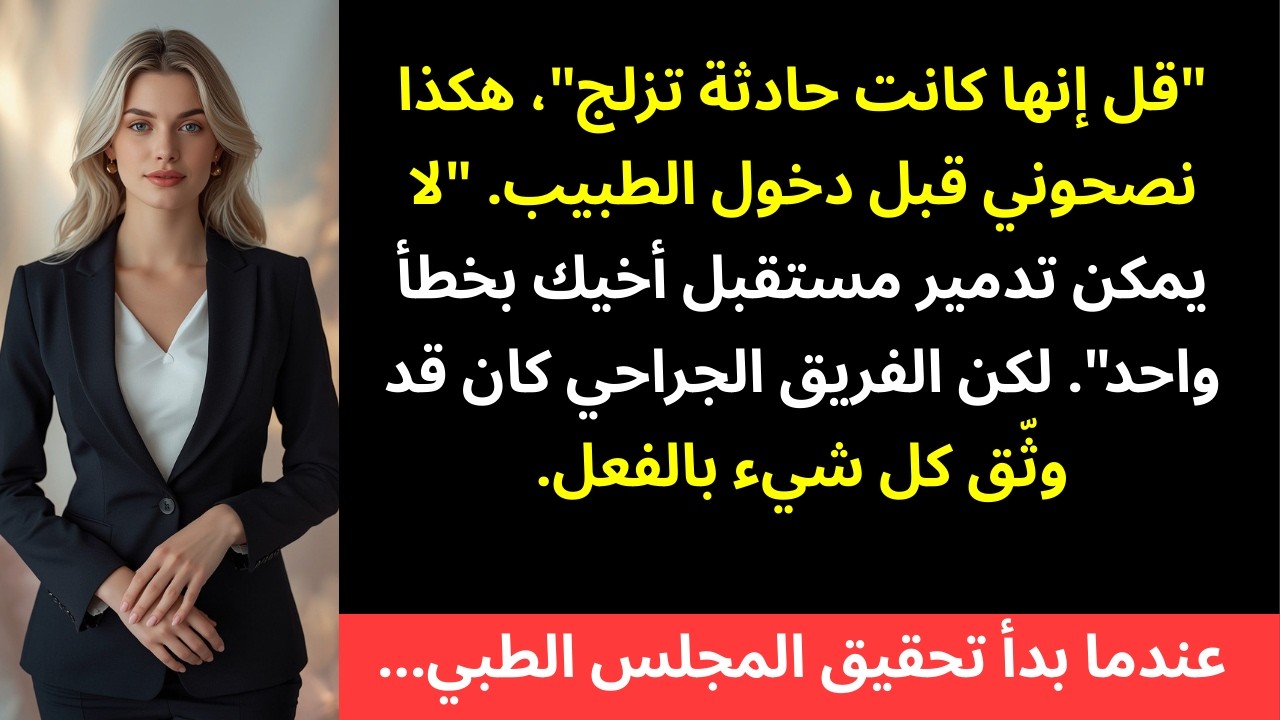 أجبروني على الكذب بشأن عمليتي الجراحية الطارئة — لكن المجلس الطبي اكتشف الحقيقة ⚕️⚖️