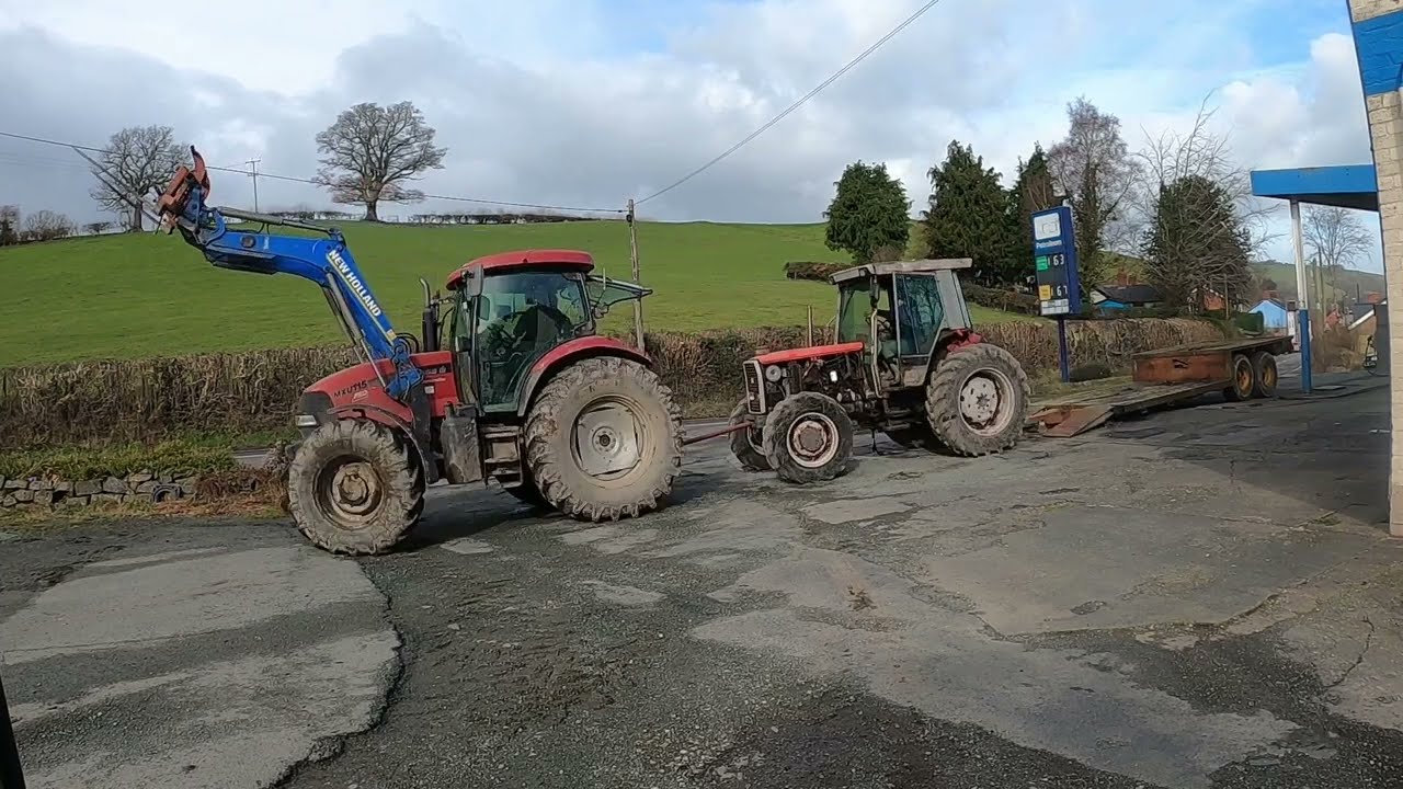 THE ULTIMATE POCKET ROCKET!     MF3075 UNLOADING  MF3000 SERIES TRACTOR PART1