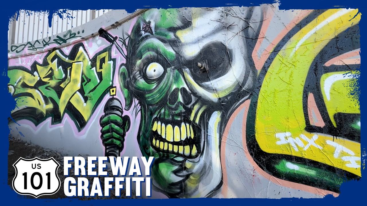 Los Angeles Graffiti - BOMBING THE 101 FREEWAY (Part 6)
