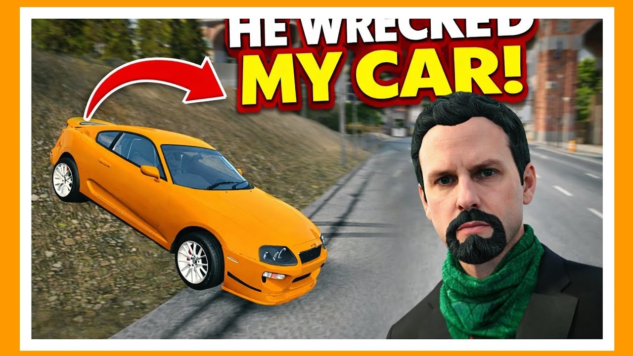 ჯეკოს ცხოვრება#42🟢*ავარია* ახალი მანქანა Toyota Supra MK4  